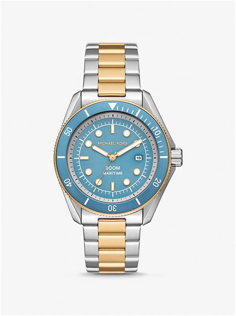 michael kors divers watch|Oversized Maritime Two.